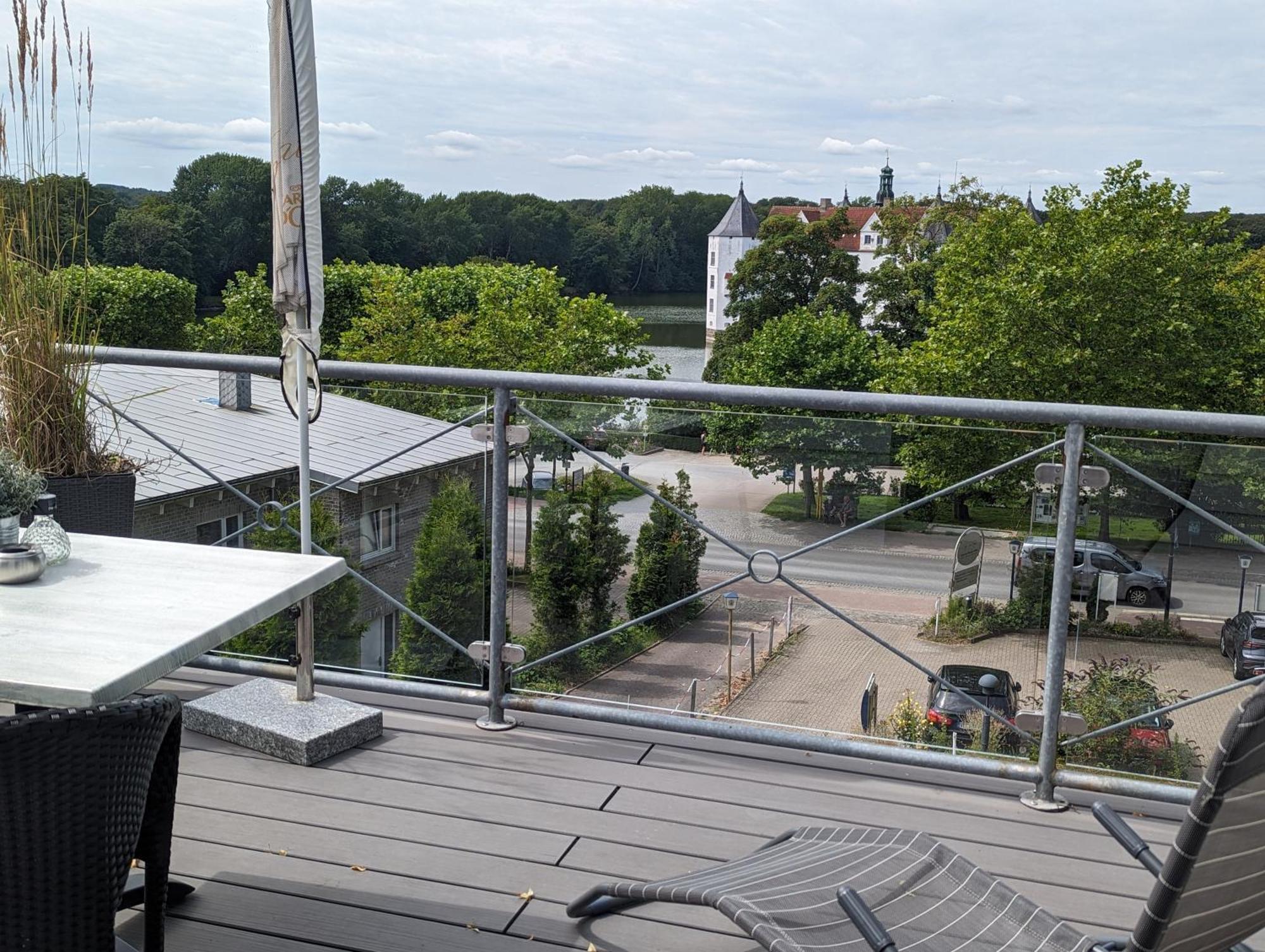 Hotel Am Wasserschloss Glücksburg Dış mekan fotoğraf